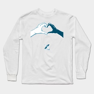 HEART OF DIVERSITY by Metissage -6 Long Sleeve T-Shirt